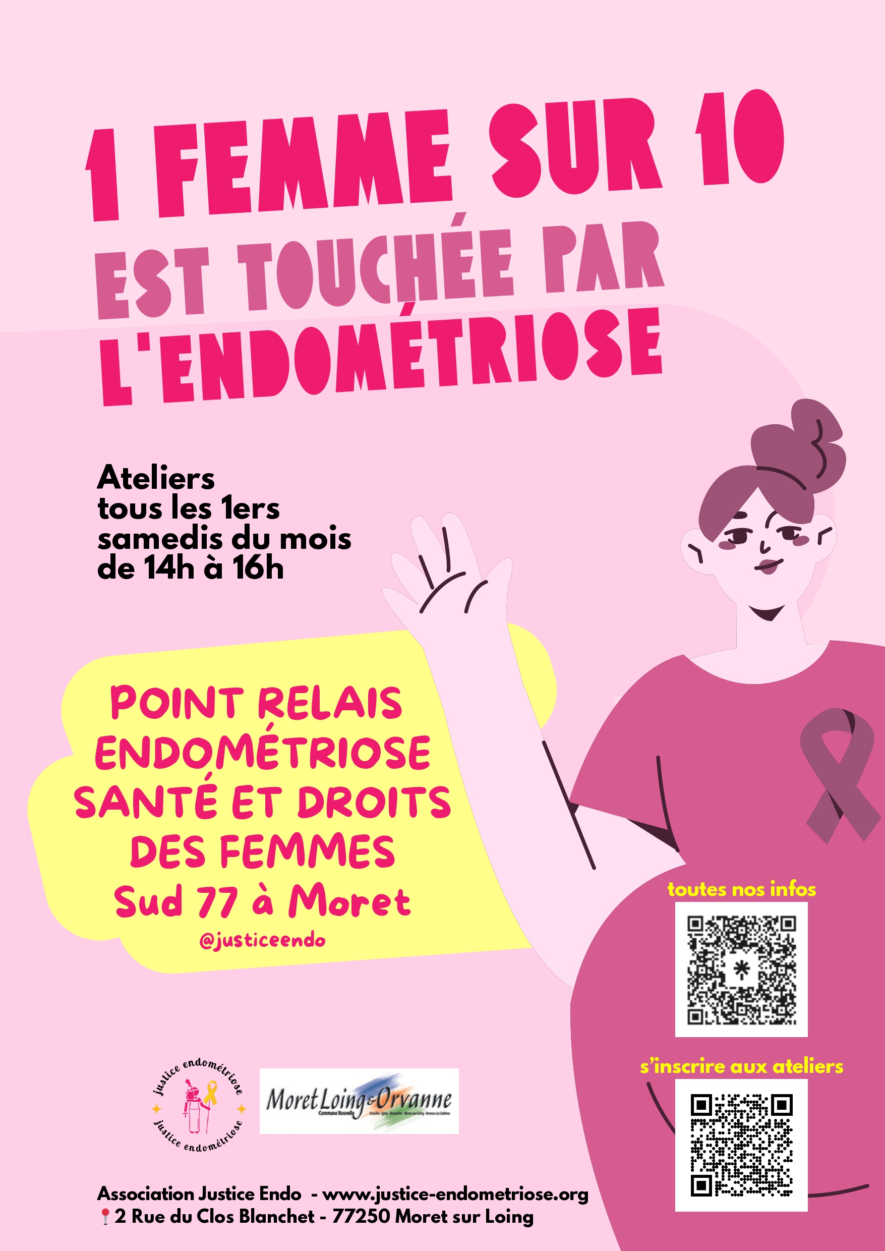  Point Relais Endométriose - Santé et Droits des Femmes - Sud 77